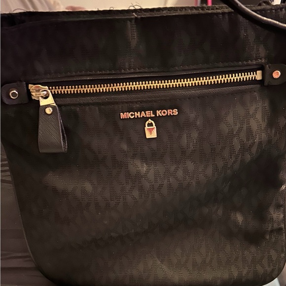 Michael Kors Black Leather Women’s Crossbody Bag - Picture 3 of 3